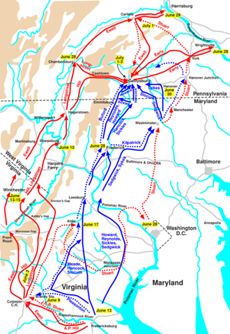 [Confederate and Union routes to Gettysburg[5].png]